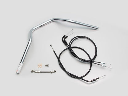 POLICE 4型 ハンドルセット クロームメッキ CL250