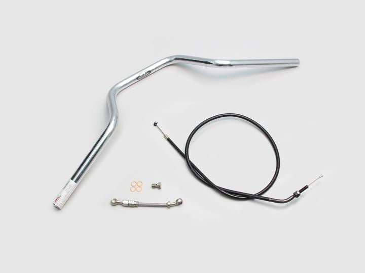 European 4 Type Handlebar Set, Chrome Plated CL250