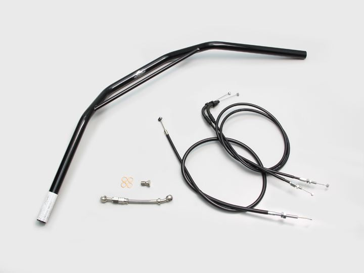 トラッカーHIGH ブリッジ付 ハンドルセット ブラック GROM グロム