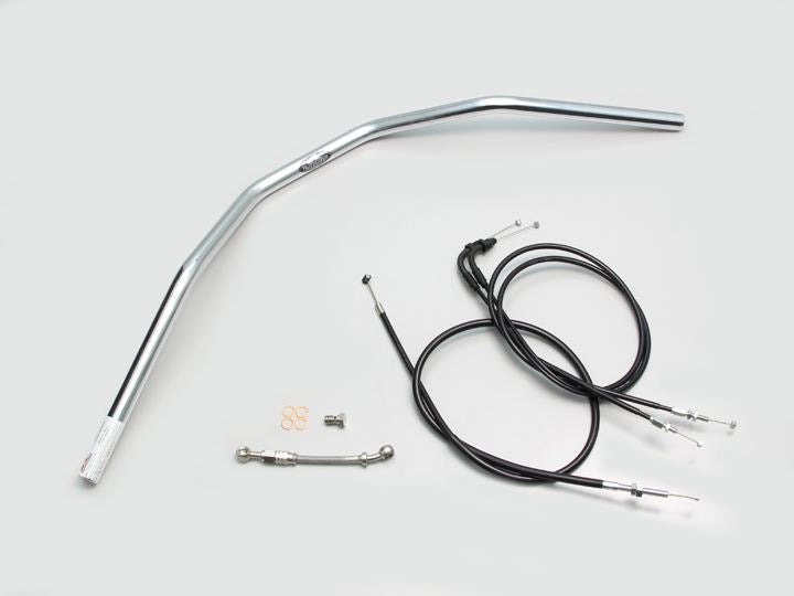 スーパートラッカー ハンドルセット クロームメッキ GROM グロム