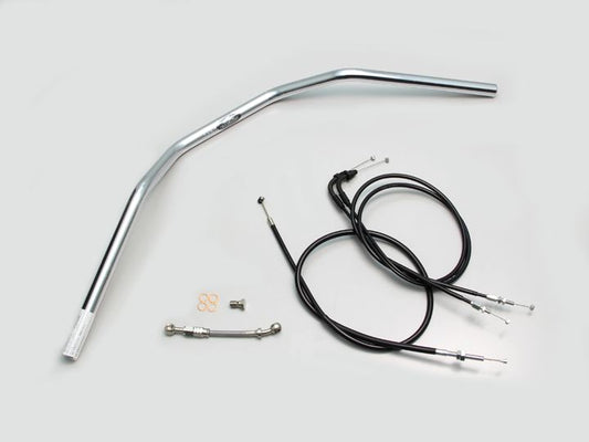 トラッカーHIGH ハンドルセット クロームメッキ GROM グロム