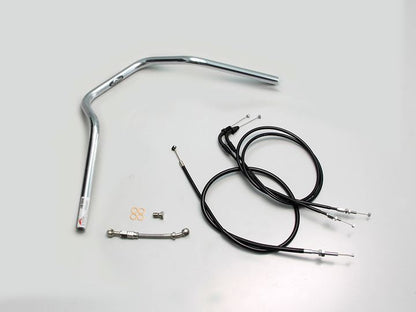 ナロー4型 ハンドルセット クロームメッキ GROM グロム