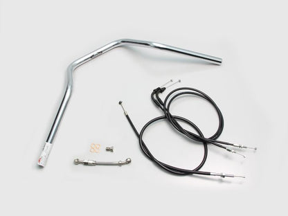 POLICE 4型 ハンドルセット クロームメッキ GROM グロム