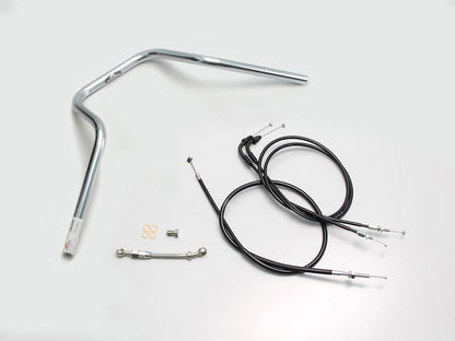 POLICE 5型 ハンドルセット クロームメッキ GROM グロム