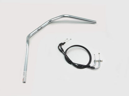 150アップ2型 ハンドルセット クロームメッキ ダックス125