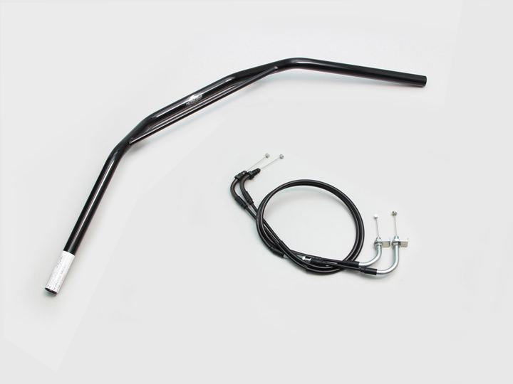 トラッカーHIGH ブリッジ付 ハンドルセット ブラック ダックス125