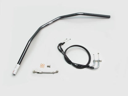 スーパートラッカー ハンドルセット ブラック ダックス125