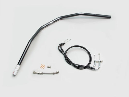 スーパートラッカー ハンドルセット ブラック ダックス125