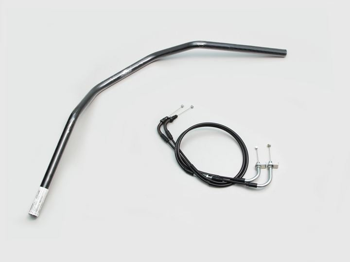 トラッカーHIGH ハンドルセット ブラック ダックス125