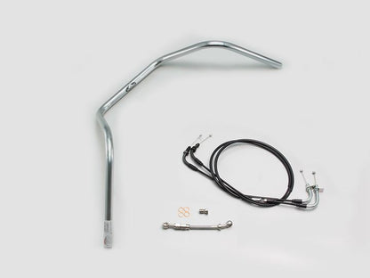 250ドレッサー ハンドルセット クロームメッキ ダックス125