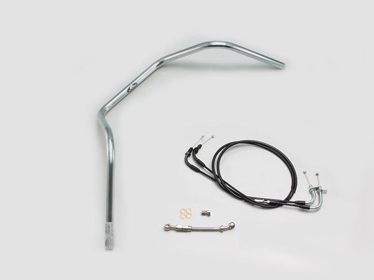 250ドレッサー ハンドルセット クロームメッキ ダックス125