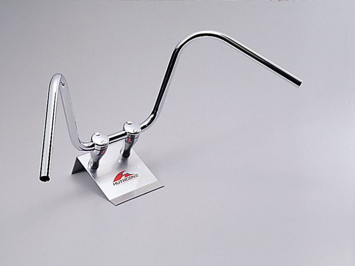 300エイプハンガー1型 ハンドルセット クロームメッキ ダックス125