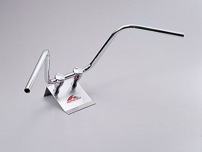 300エイプハンガー2型 ハンドルセット クロームメッキ ダックス125