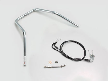 ウルトラナロー ハンドルセット クロームメッキ ダックス125