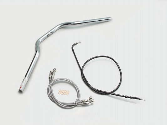 ヨーロピアン1型 ハンドルセット クロームメッキ XJR400R(98-00)