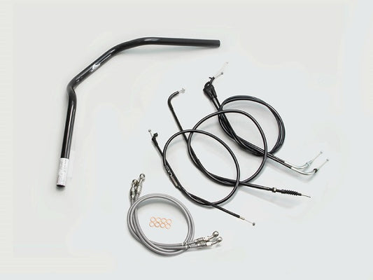 POLICE 3型 ハンドルセット ブラック XJR400R(98-00)