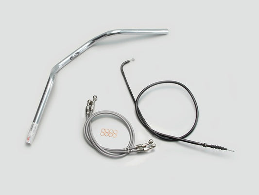 ヨーロピアン2型 ハンドルセット クロームメッキ XJR400R(98-00)