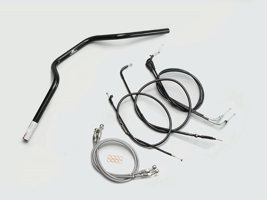 ヨーロピアン3型 ハンドルセット ブラック XJR400R(98-00)