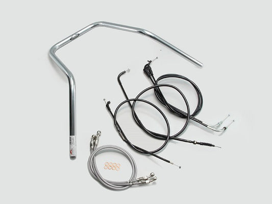 ウルトラナロー ハンドルセット クロームメッキ XJR400R(98-00)