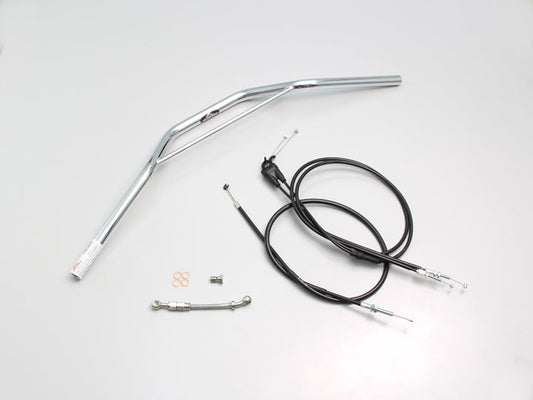 トラッカースペシャル ブリッジ付 ハンドルセット クロームメッキ XSR125 ABS