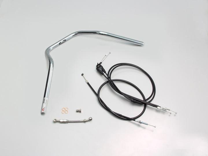 ナロー4型 ハンドルセット クロームメッキ XSR125 ABS