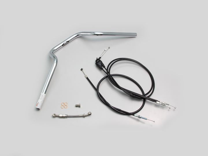 クォーター3型 ハンドルセット クロームメッキ XSR125 ABS