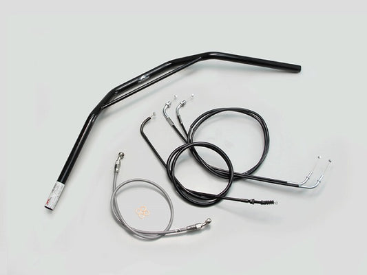 TRACKER HIGH with Bridge Handlebar Set - Black (Estrella 14-16 FI models)