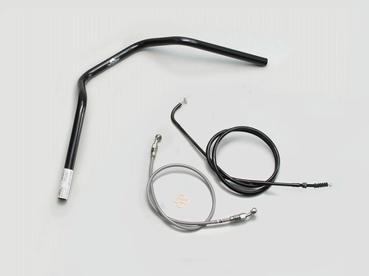 ナロー3型 ハンドルセット ブラック エストレヤ(14-16 FI車)