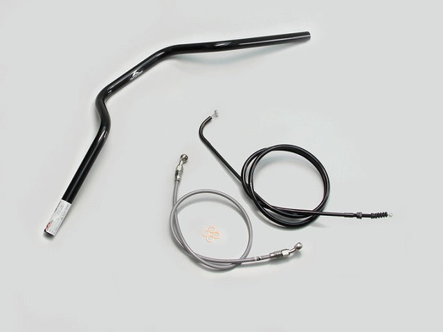 ヨーロピアン3型 ハンドルセット ブラック エストレヤ(14-16 FI車)