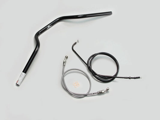 ヨーロピアン3型 ハンドルセット ブラック エストレヤ(14-16 FI車)