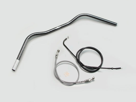 ワイドローオールド1型 ハンドルセット クロームメッキ エストレヤ(14-16 FI車)