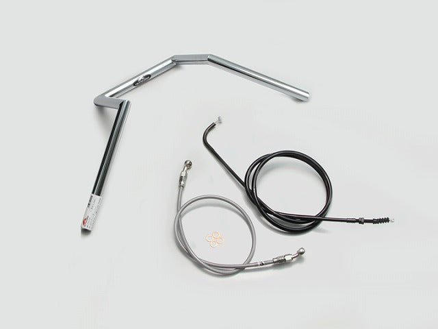 200ロボット1型 ハンドルセット クロームメッキ エストレヤ(14-16 FI車)