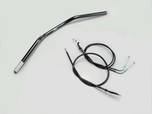 コンチ1型 ハンドルセット ブラック Z250(13-14 ABS無し車)