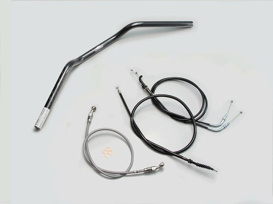 コンチ2型 ハンドルセット ブラック Z250(13-14 ABS無し車)