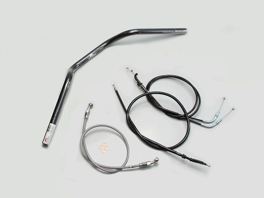 ヨーロピアン2型 ハンドルセット ブラック Z250(13-14 ABS無し車)