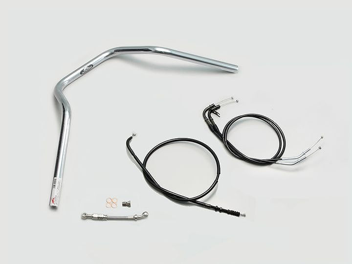 ナロー4型 ハンドルセット クロームメッキ Z900RS