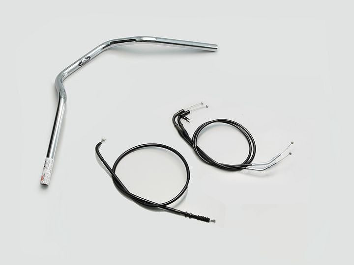 POLICE 3型 ハンドルセット クロームメッキ Z900RS