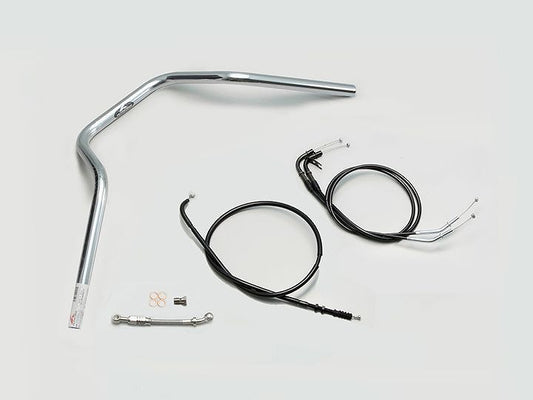 POLICE 4-type Handlebar Set Chrome Plating Z900RS