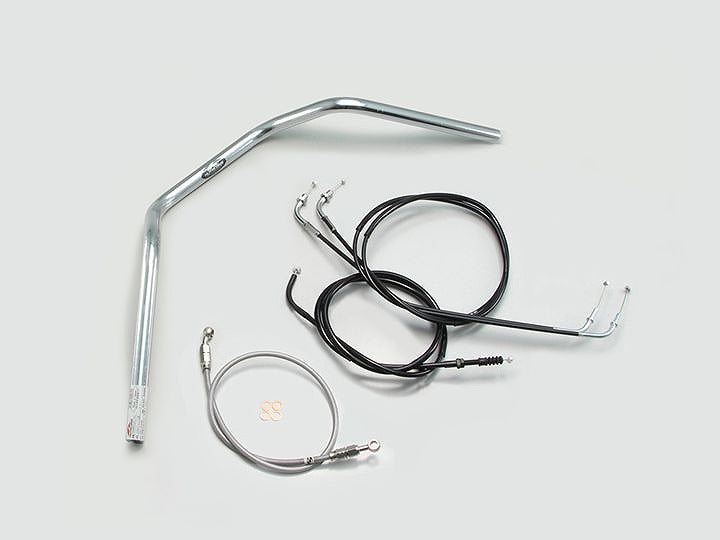 150アップ2型 ハンドルセット クロームメッキ エストレヤRS'95-06