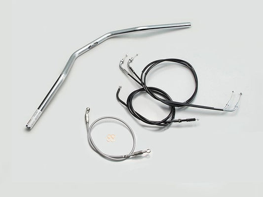 Tracker Special Handlebar Set, Chrome Plated, Estrellla RS '95-'06
