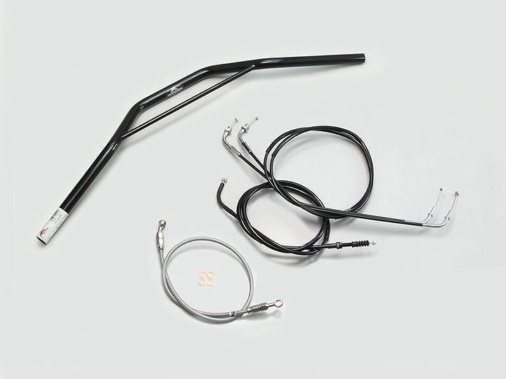 トラッカースペシャル ブリッジ付 ハンドルセット ブラック エストレヤRS'95-06