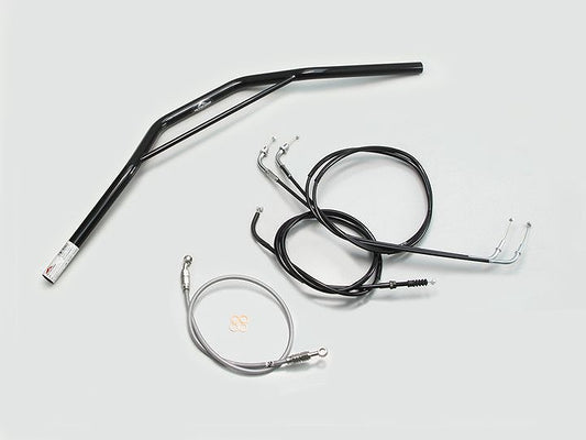 トラッカースペシャル ブリッジ付 ハンドルセット ブラック エストレヤRS'95-06