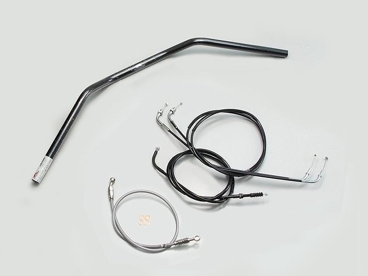 トラッカーLOW ハンドルセット ブラック エストレヤRS'95-06