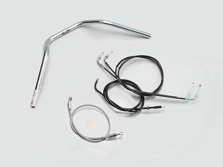 ナロー3型 ハンドルセット クロームメッキ エストレヤRS'95-06