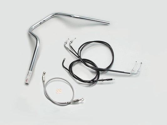 Narrow 5 Type Handlebar Set, Chrome Plated, Estrellla RS '95-'06