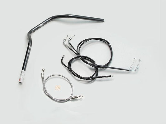 POLICE 3型 ハンドルセット ブラック エストレヤRS'95-06