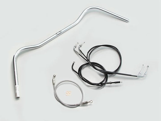 ワイドローオールド2型 ハンドルセット クロームメッキ エストレヤRS'95-06