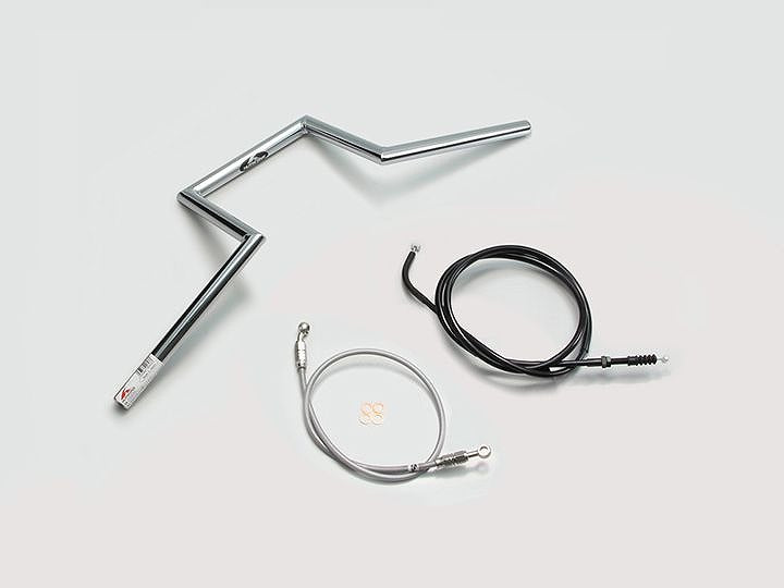 200ロボット2型 ハンドルセット クロームメッキ エストレヤRS'95-06