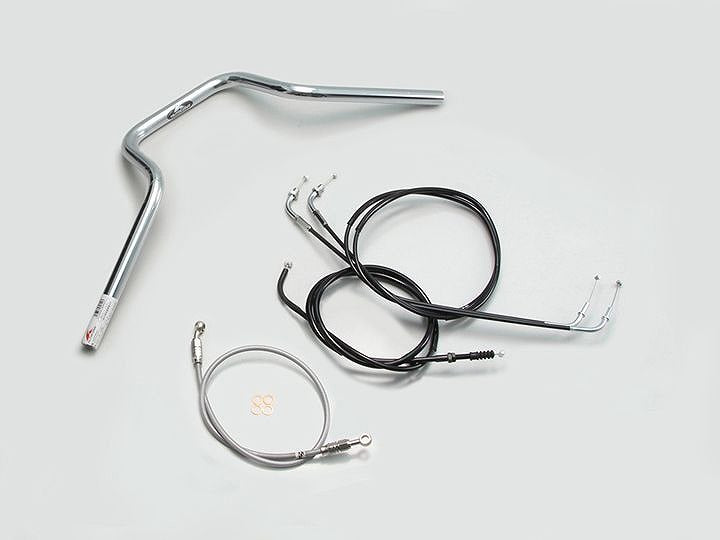 クォーター4型 ハンドルセット クロームメッキ エストレヤRS'95-06