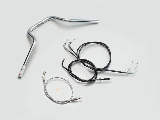 Quarter 4 Type Handle Set, Chrome Plated, Estrellla RS '95-06